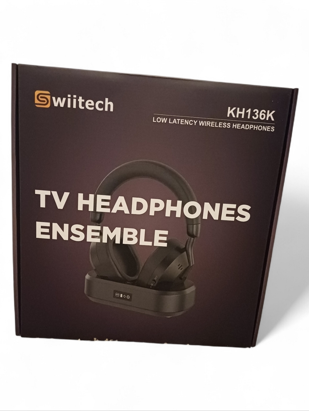 Swiitech KH136K Low Latency TV Headphones - Black